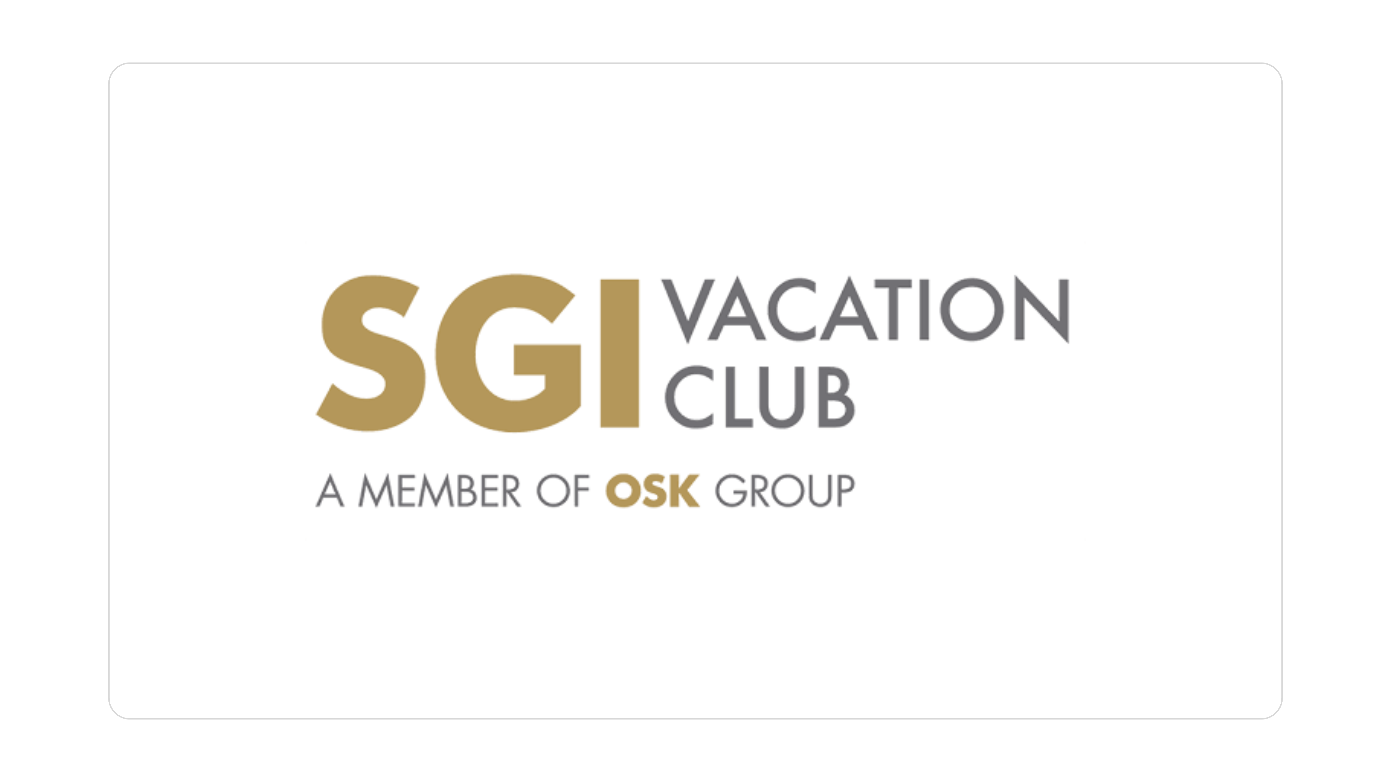 Sgi vacation club